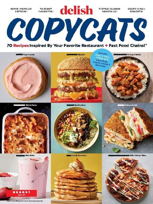 Title details for Delish Copycat Recipes by Hearst - Available